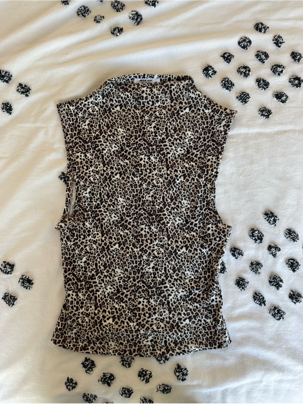 Ardene Cheetah High Neck Top